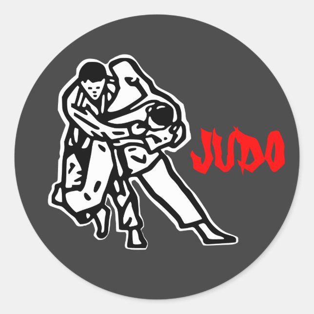 judo sticker Harai goshi (Front)