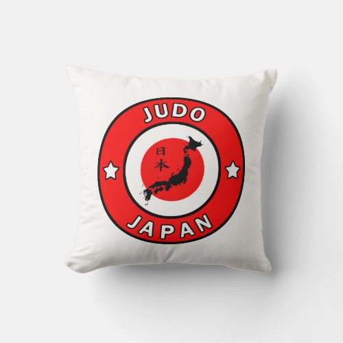 Judo Throw Pillow