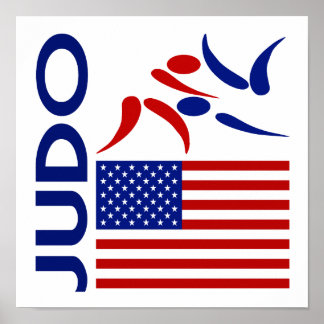 Judo United States Poster