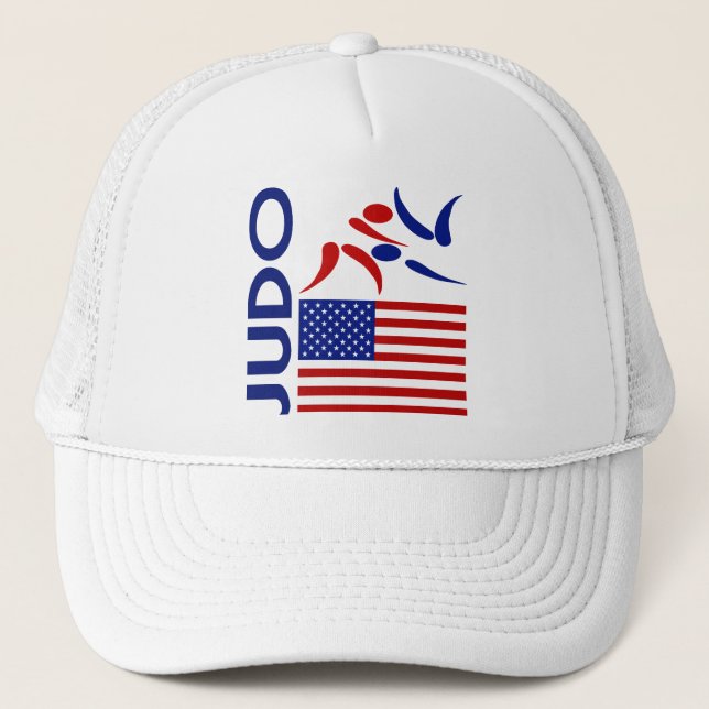 Judo United States Trucker Hat (Front)