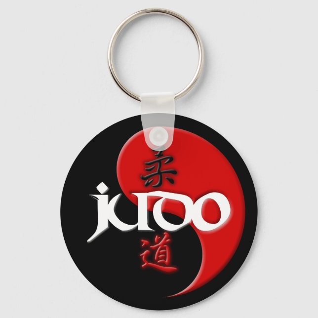 Judo Yin Yang Key Chain (Front)