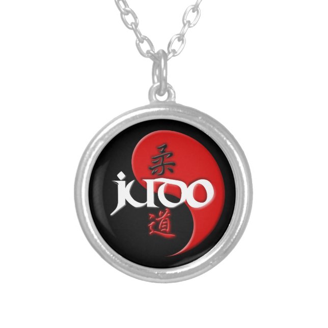 Judo Yin Yang Pendant (Front)