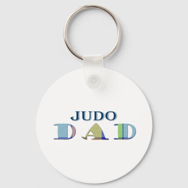 JudoDad Keychain (Front)