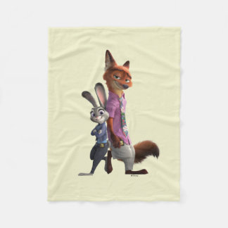 Judy and Nick Best Buds Fleece Blanket