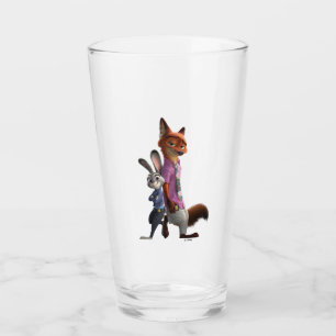 Judy and Nick Best Buds Glass