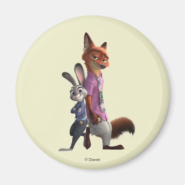 Judy and Nick Best Buds Magnet (Front)