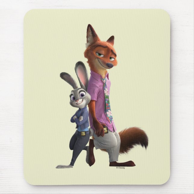 Judy and Nick Best Buds Mouse Pad (Front)