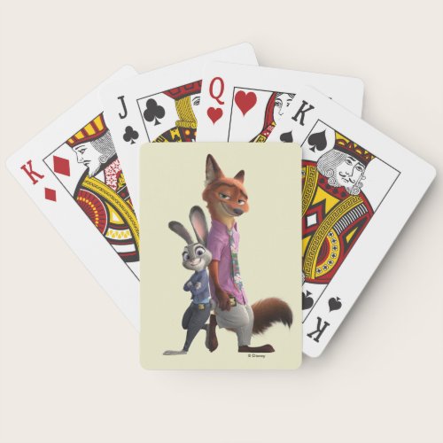 Judy and Nick Best Buds Poker Cards