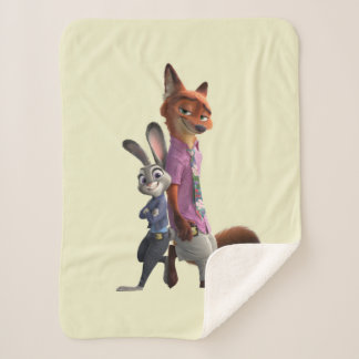 Judy and Nick Best Buds Sherpa Blanket