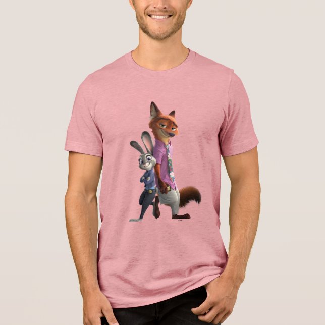 Judy and Nick Best Buds Tri-Blend Shirt (Front)