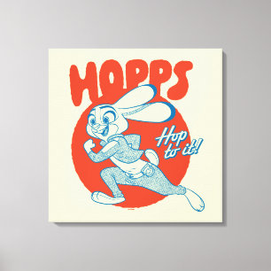 Judy Hopps - Hop to it! Canvas Print