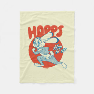 Judy Hopps - Hop to it! Fleece Blanket