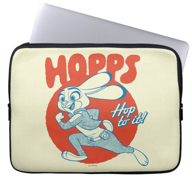 Judy Hopps - Hop to it! Laptop Sleeve (Front)