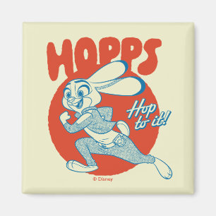 Judy Hopps - Hop to it! Magnet