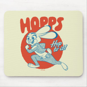 Judy Hopps - Hop to it! Mouse Pad
