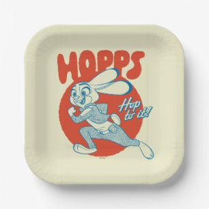 Judy Hopps - Hop to it! Paper Plates