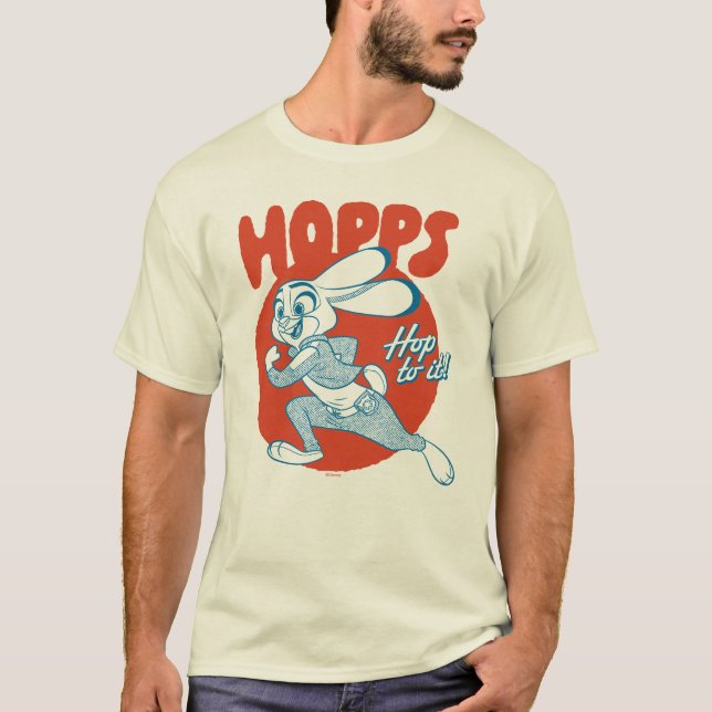 Judy Hopps - Hop to it! T-Shirt (Front)