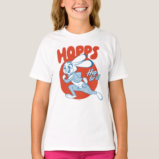 Judy Hopps - Hop to it! T-Shirt (Front)