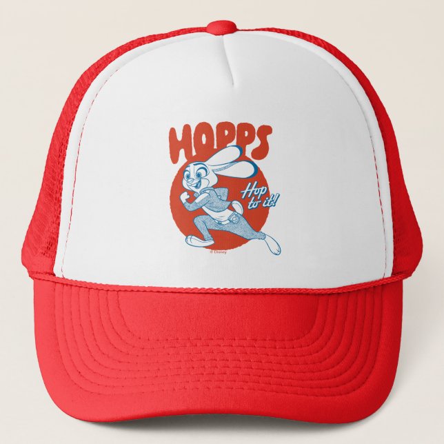 Judy Hopps - Hop to it! Trucker Hat (Front)