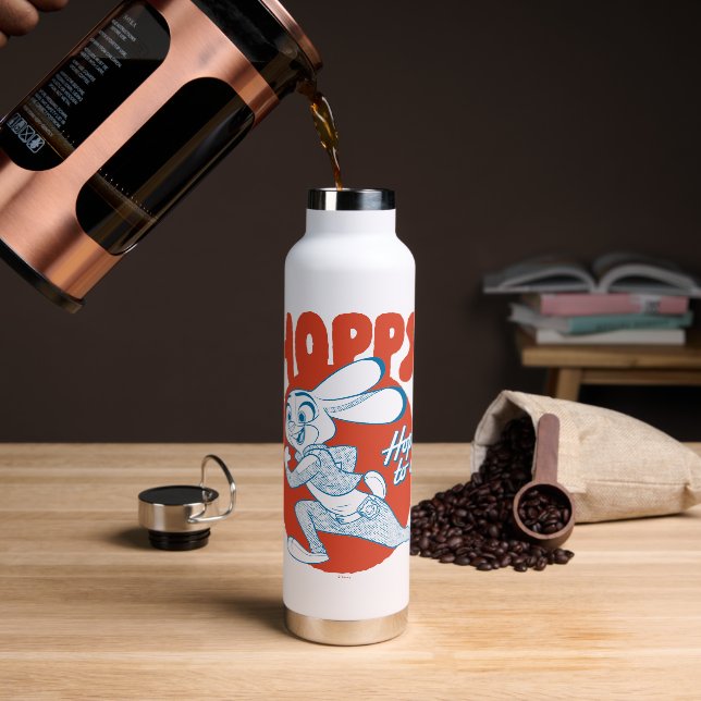 Judy Hopps - Hop to it! Water Bottle (Coffee)