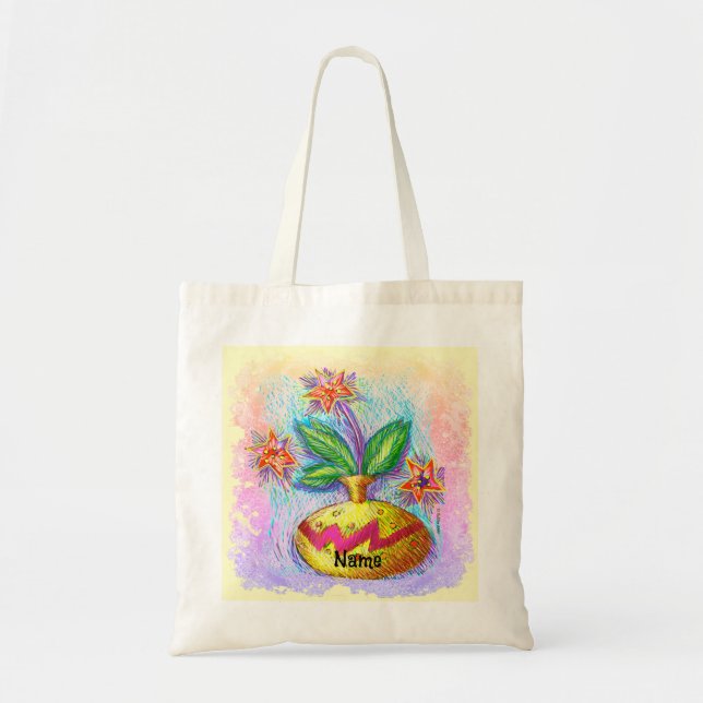 Jug O Flowers  Tote Bag (Front)