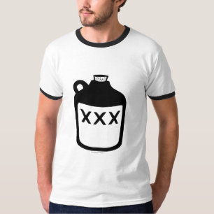 Jug of Moonshine - Black T-Shirt