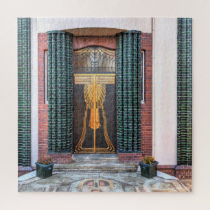 Jugenstil Door Jigsaw Puzzle