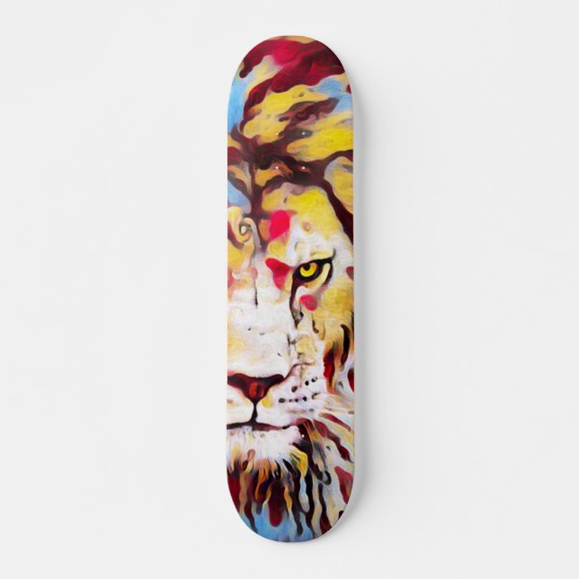Juggalo Graffiti Lion Element Pro Park Board (Front)