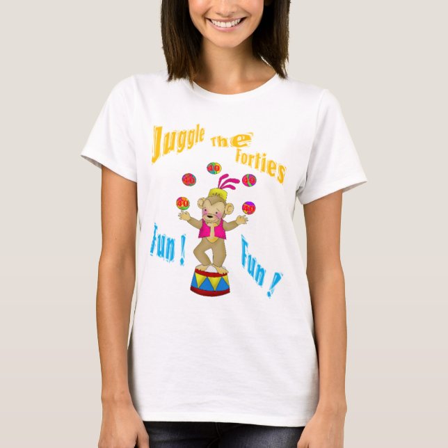 Juggle The Forties T-Shirt (Front)