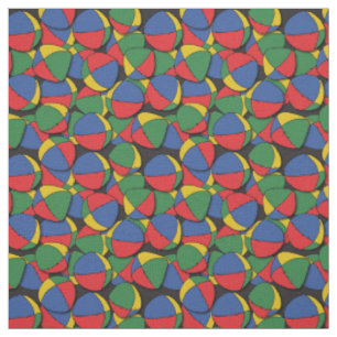 Juggler Colorful Juggling Balls Patterned Fabric