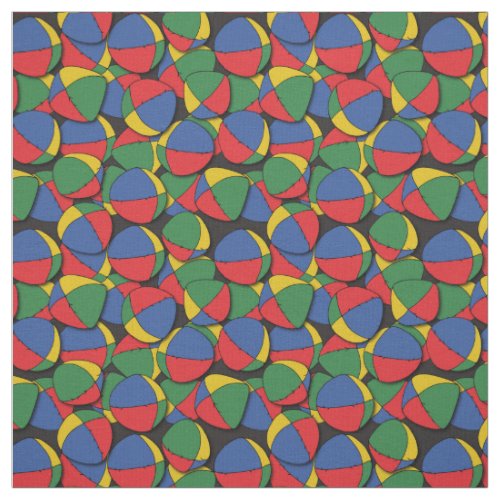 Juggler Colorful Juggling Balls Patterned Fabric