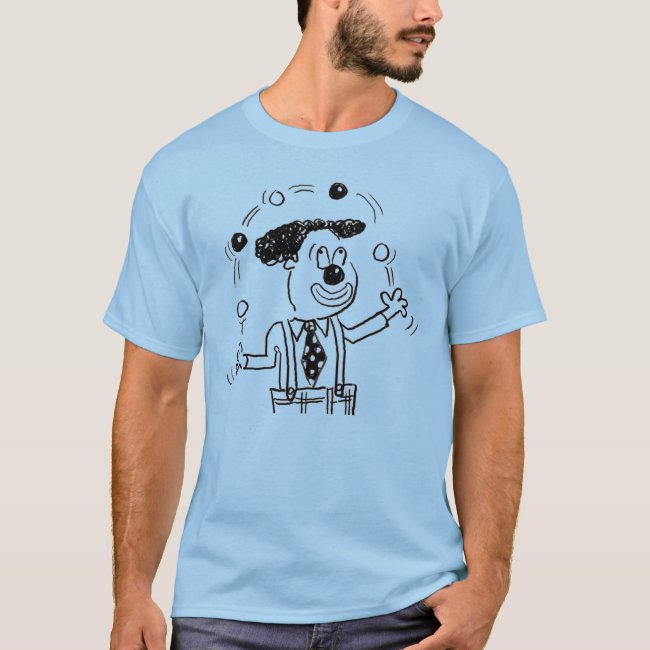 Juggler Illustration T-Shirt