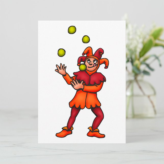 Juggler Invitation (Creator Uploaded)