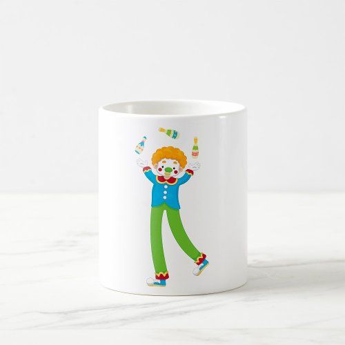 Juggling Clown Coffee Mug