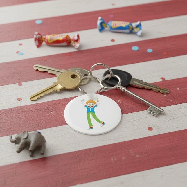 Juggling Clown Keychain (Creator Uploaded)