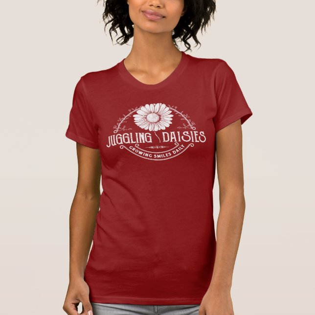 Juggling Daisies Logo T-Shirt (Front)