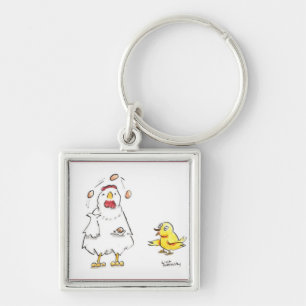 Juggling Dr. Julia Keychain