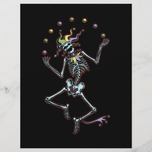 Juggling Jester Skeleton (Front)