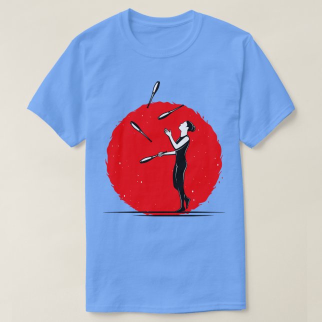 Juggling Juggle Artist Juggler T-Shirt (Design Front)