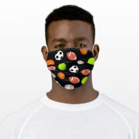 Juggling lots of Balls-Sports Enthusiast Face Mask