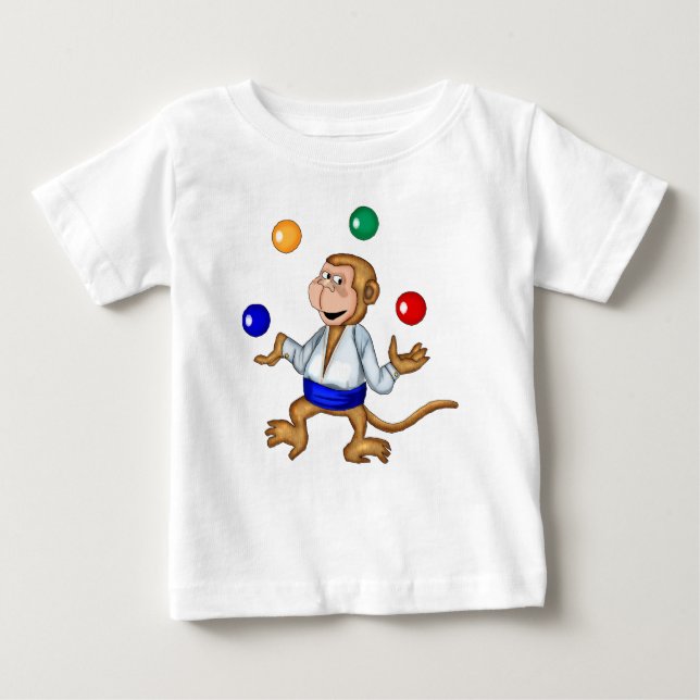Juggling Monkey T-shirts (Front)