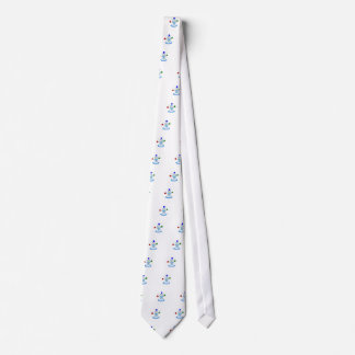 Juggling Snowman Entertainer Tie