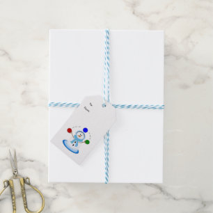 Juggling Snowman Gift Tags