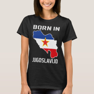 Jugoslavija Flag Balkan SFRJ Josip Broz Tito Jugos T-Shirt