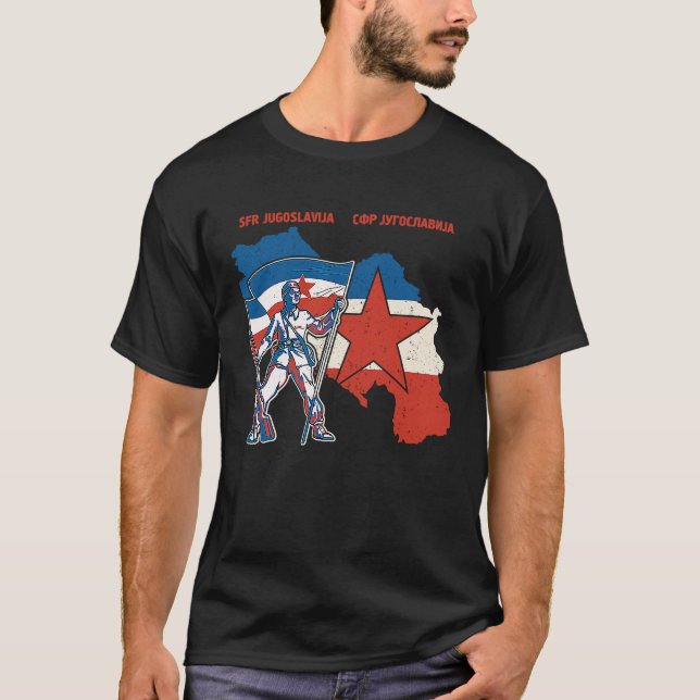 Jugoslavija Jugo Jebiga Tito Balkan SFRJ Jugoslavi T-Shirt (Front)