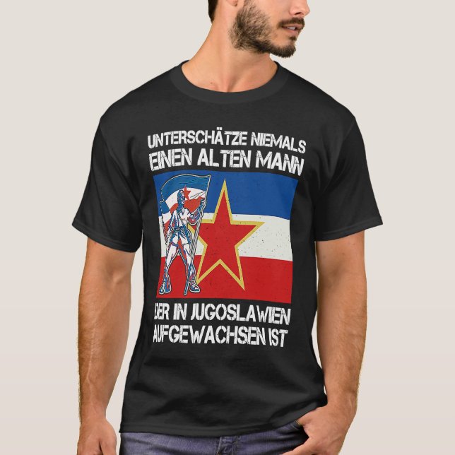Jugoslavija Jugo Jebiga Tito Balkan SFRJ Jugoslavi T-Shirt (Front)