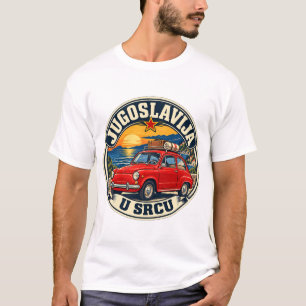 Jugoslavija U Srcu - Vintage Fico Yugoslavia T-Shi T-Shirt