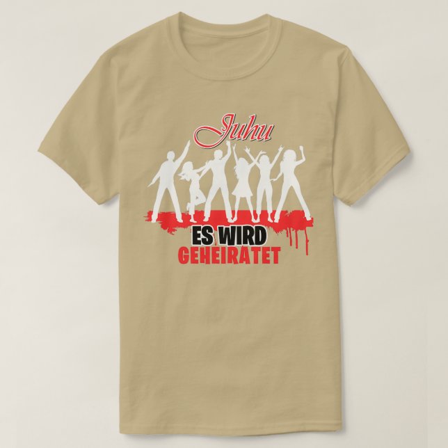 JUHU Itx27s getting married 2 T-Shirt (Design Front)