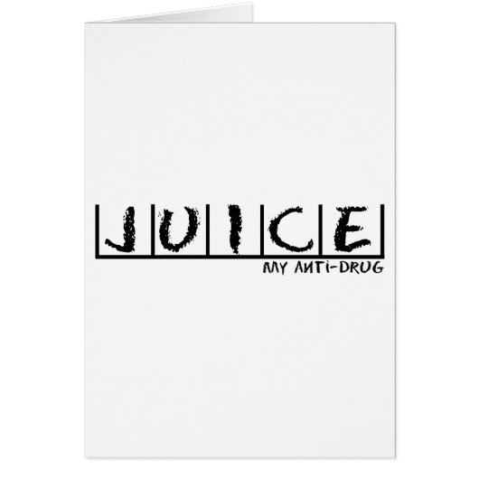 Juice Anti-Drug Cards (Front)