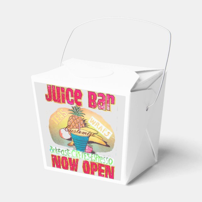 Juice Bar Sign Thunder_Cove Favor Boxes (Front Side)